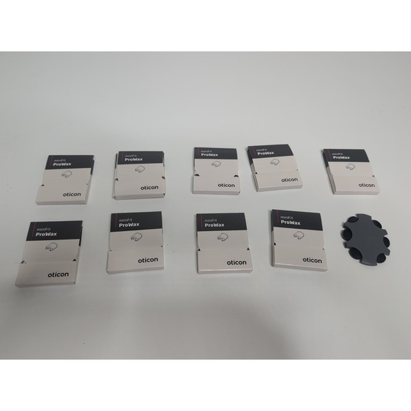 Oticon ProWax MiniFit Wax Guards - 10 Packs (60 Pcs) Replacement Filters